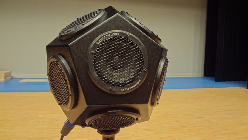 全方向に音のでるスピーカ