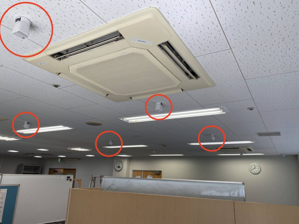 スピーチプライバシーシステムの設置工事