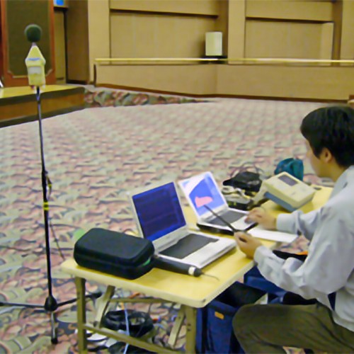 室内音響測定