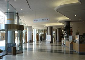 静岡県浜松市 某ビル ロビーに音響設備を設置イメージ