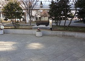 駅前広場に音響装置導入イメージ