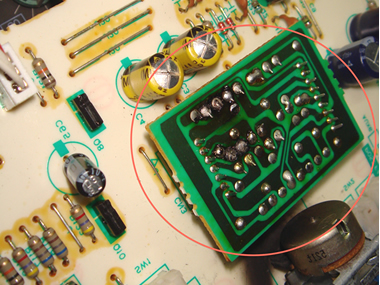 発煙による故障