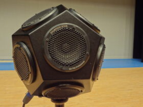 天井改修による劇場の音響測定を実施イメージ